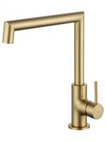 Смеситель для кухни WONZON & WOGHAND, Брашированное золото (WW-L1005-BG)