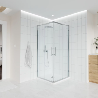 Душевой угол раздвижной E3-CH-11090-01-C9 1100х900x1950 Цвет профиля Хром Стекло  Прозрачное Veconi