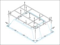 Металлический каркас  PLANE_DUO-MF Cezares